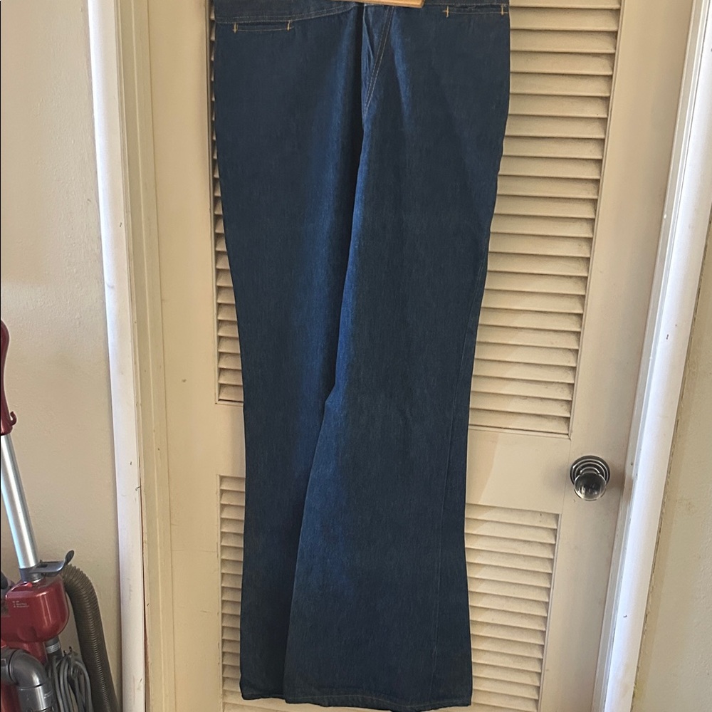 Vintage 70’s Hash Bell flare jeans- likely new